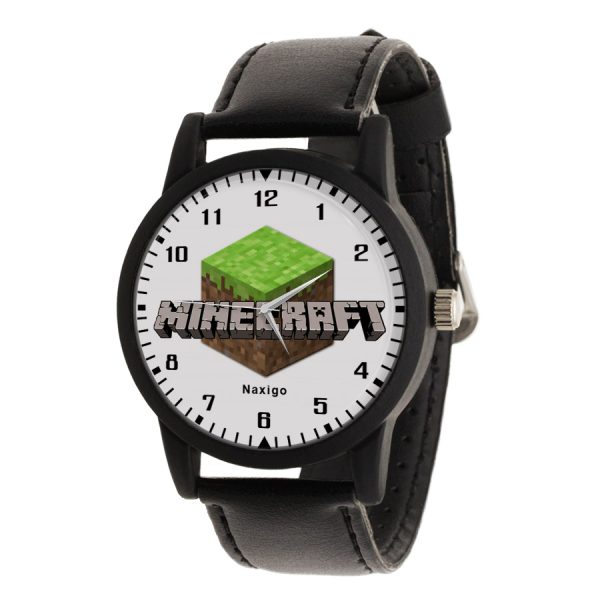 ساعت مچی عقربه ای ناکسیگو طرح ماینکرفت مدل AA10121
