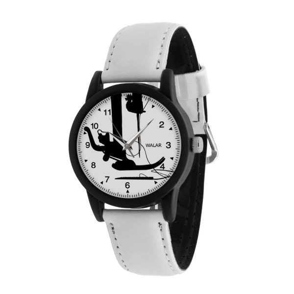 ساعت مچی عقربه ای ناکسیگو طرح خیاطی مدل AB10098