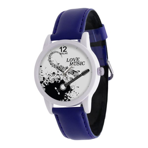 ساعت مچی عقربه ای ناکسیگو طرح موسیقی مدل BG10023