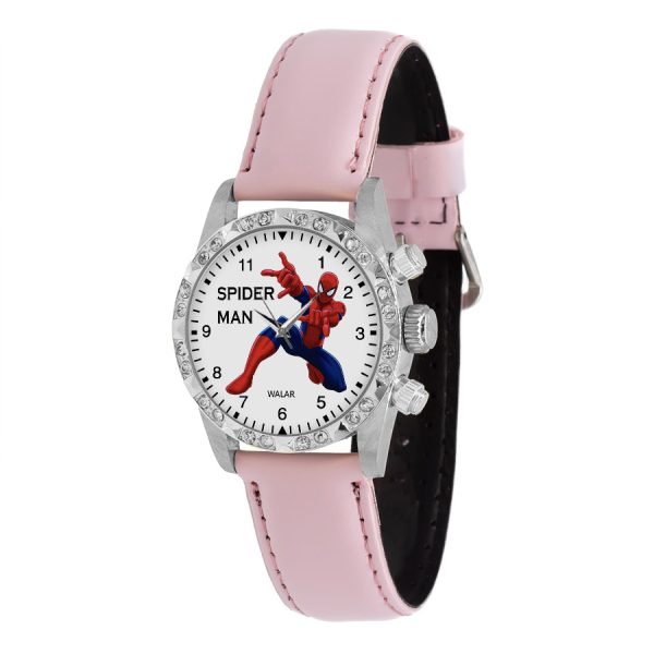 ساعت مچی عقربه ای ناکسیگو طرح اسپایدرمن مدل EC10059