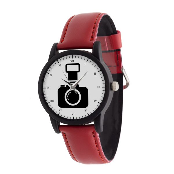 ساعت مچی عقربه ای ناکسیگو طرح عکاسی مدل AE10004