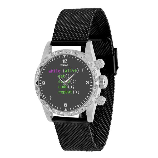 ساعت مچی عقربه ای ناکسیگو طرح برنامه نویسی مدل EH10064