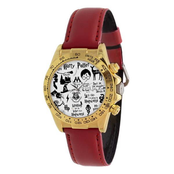 ساعت مچی عقربه ای ناکسیگو طرح هری پاتر مدل DE10048