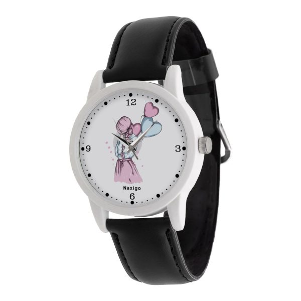 ساعت مچی عقربه ای ناکسیگو طرح دخترانه فانتزی مدل BA10017