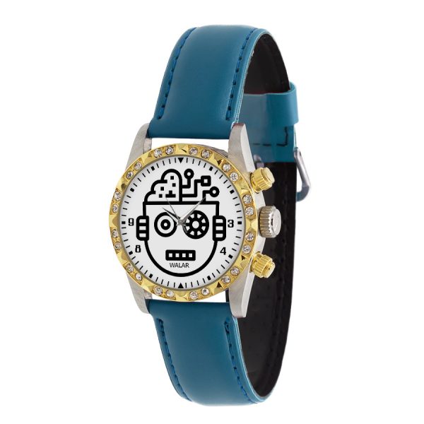 ساعت مچی عقربه ای ناکسیگو طرح رباتیک مدل FF10075